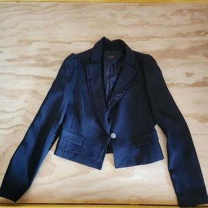 Blazer crop small navy unbranded xs